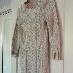 LONG SLEEVE SWEATER DRESS